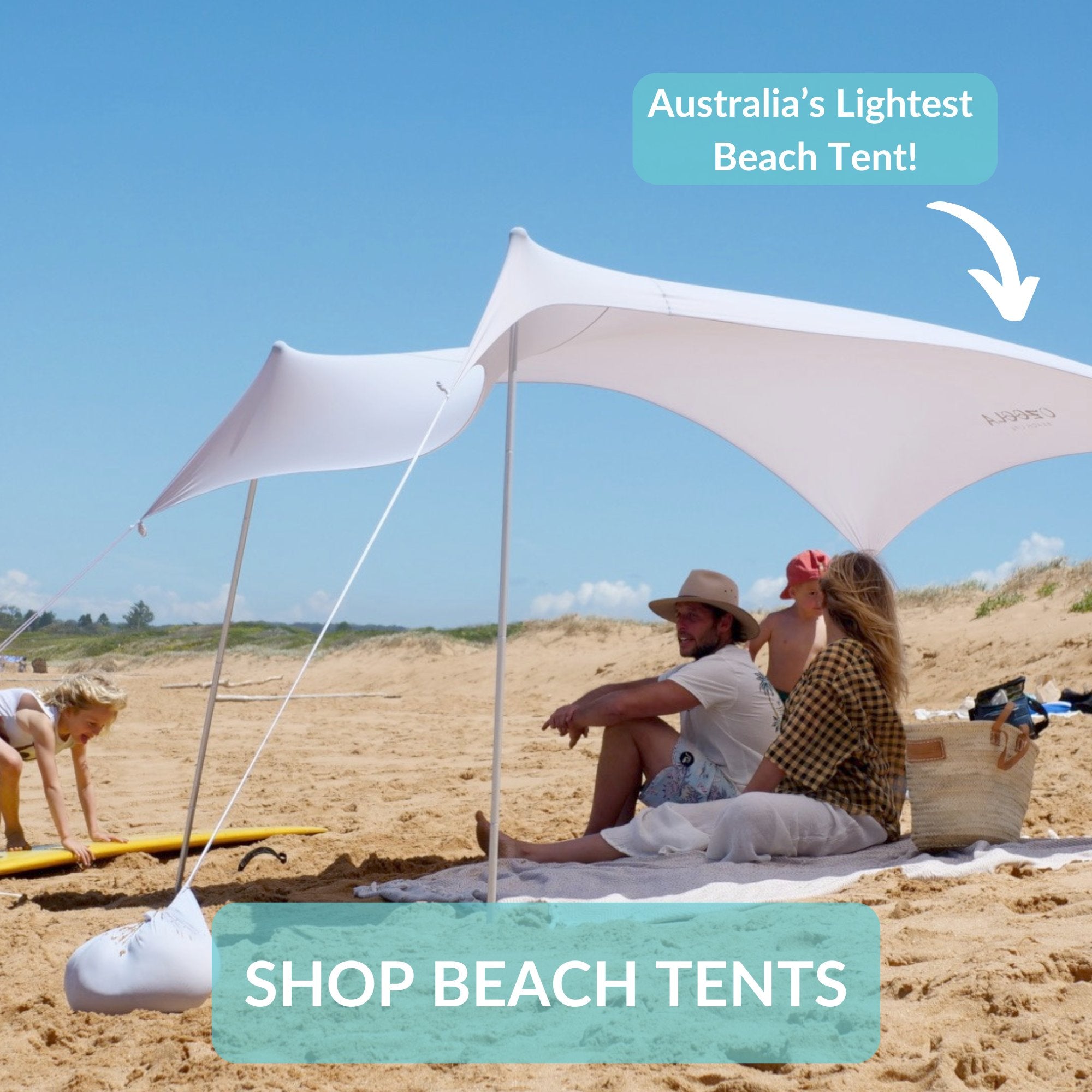 Australian Beach Tent Collection OZoola Beachlife