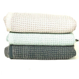 Waffle Beach Towel - Mint