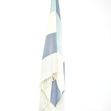 Ozoola Johnny Turkish beach towel in mint hanging