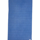 Ozoola Turkish beach towel in blue stonewash full
