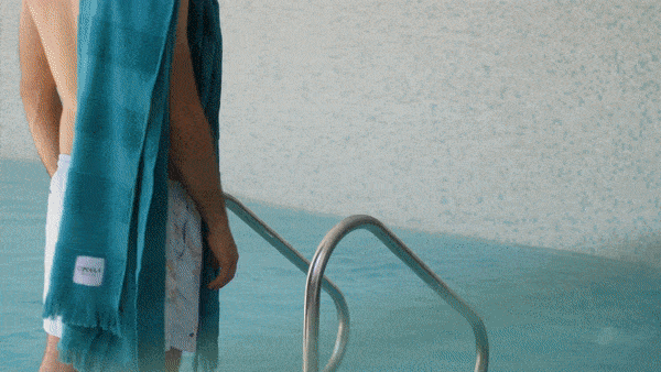 Pool To Beach Towel- Cove