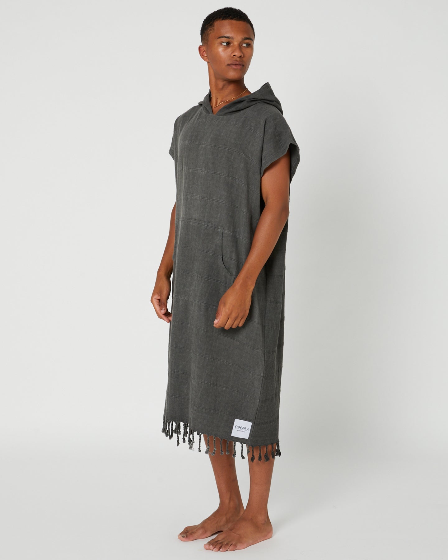 Surf Poncho - Charcoal