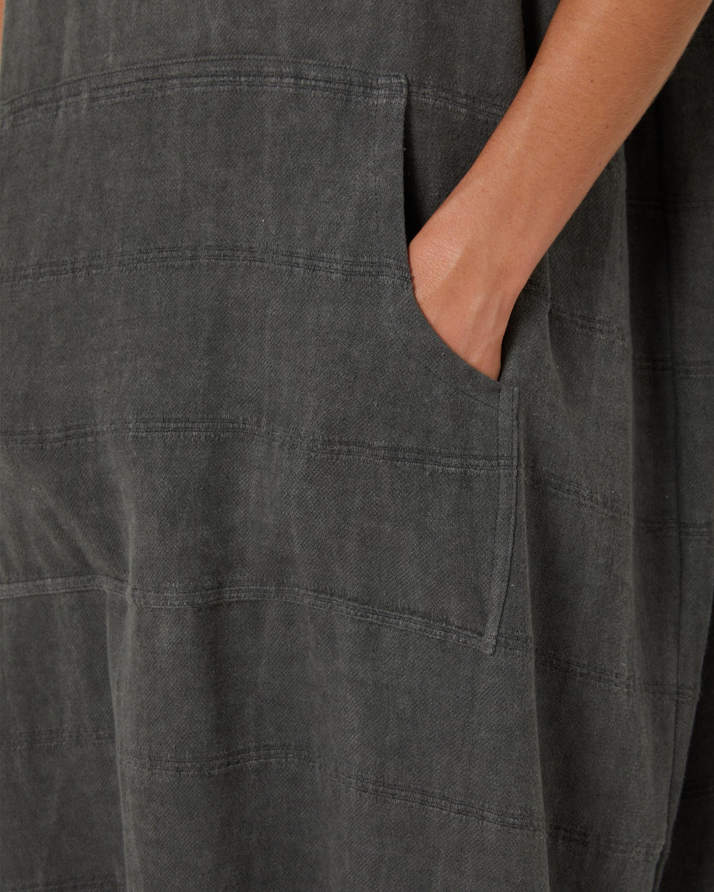 Surf Poncho - Charcoal