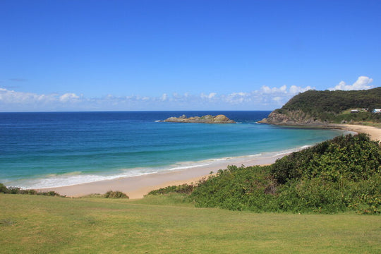 One of the top five beaches in NSW is Seal Rocks, Forster