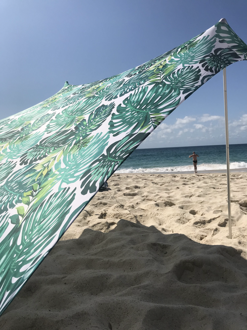 Ozoola beach tent is perfect for a beach holiday