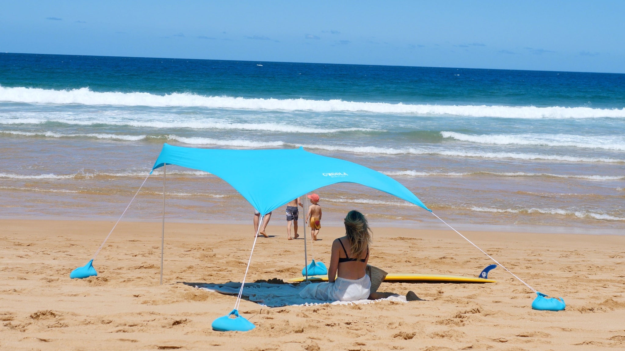 beach tent au Bondi Beach Tent with UPF 50+ Protection – OZoola Beachlife