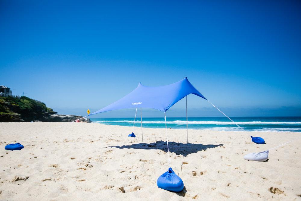 beach tent au Bondi Beach Tent with UPF 50+ Protection – OZoola Beachlife