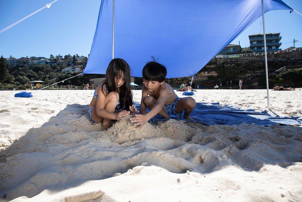 OZoola Bondi beach tents & shelters
