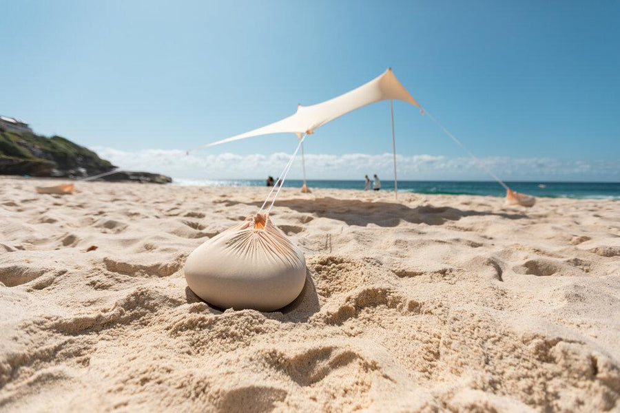 easy beach tent sand bag