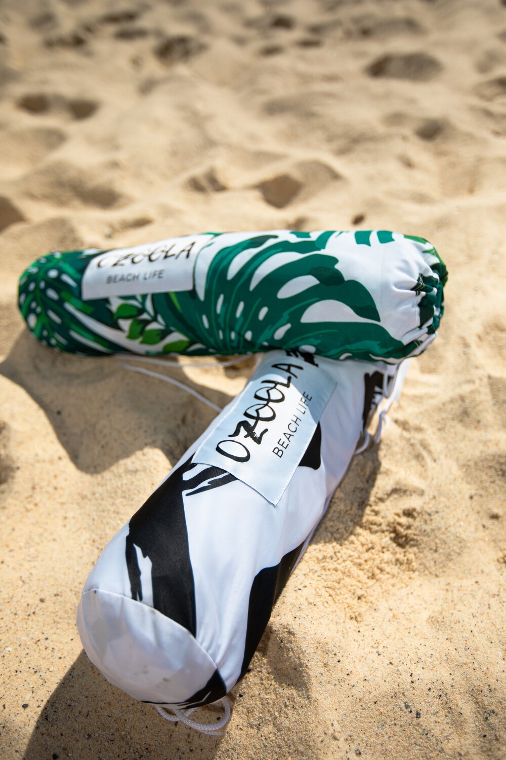 Ozoola Palmy beach tent & Swell beach tent packdown bags