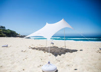 wave break beach tent Australia