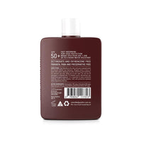Coconut sunscreen lotion SPF 50 by We are Feel Good Inc back