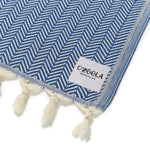 Ozoola Bronte family beach blanket in blue