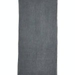 Ozoola Waffle full beach towel in charcoal