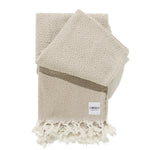 folded Diamond family beach blanket