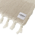 OZoola family beach blanket in sand