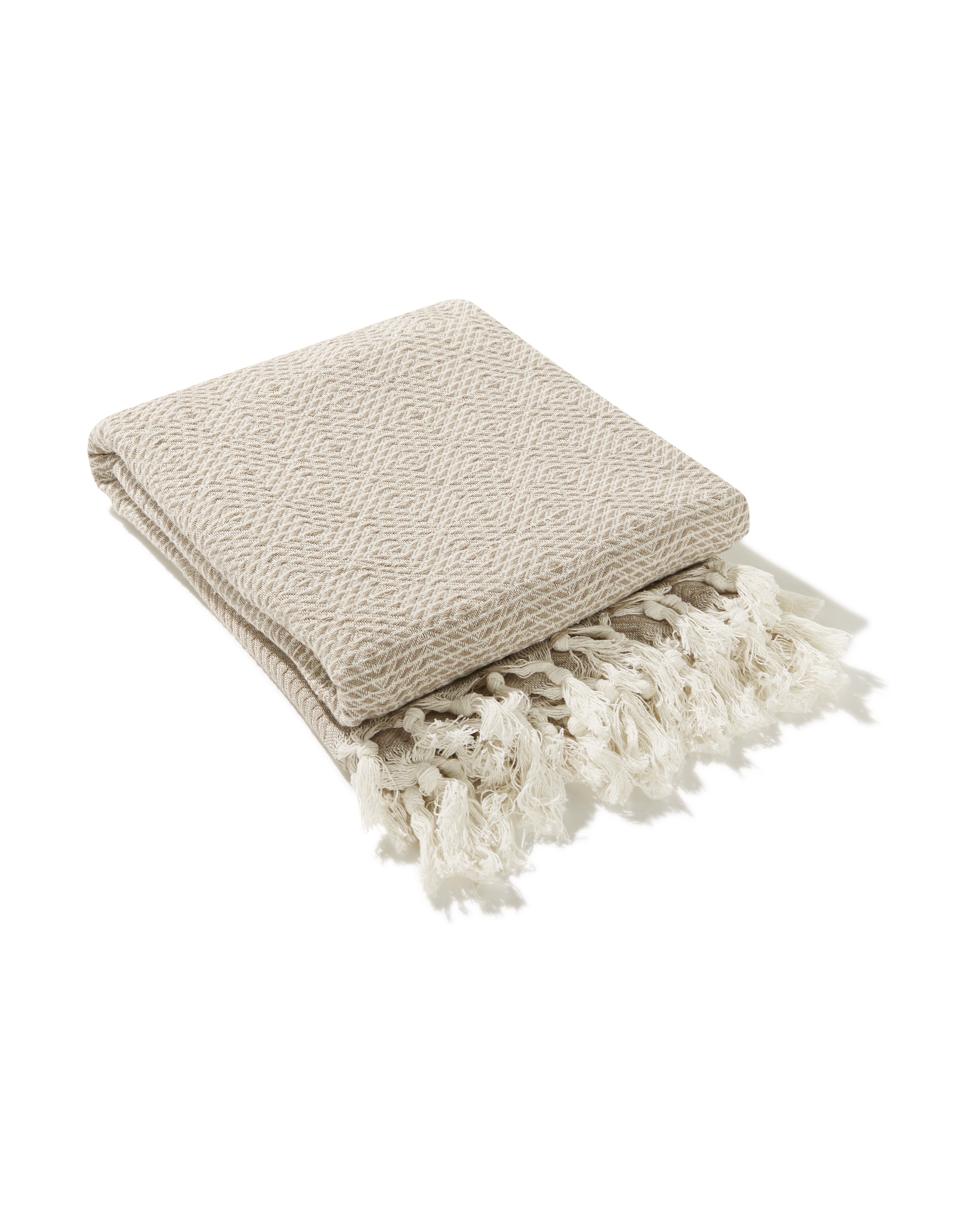 tassels Diamond family beach blanket