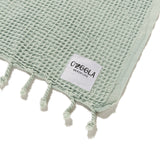 OZoola waffle family beach blanket