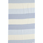 Ozoola Johnny Turkish beach towel in blue full