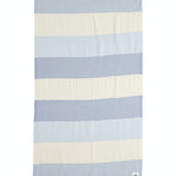 Ozoola Johnny Turkish beach towel in blue full