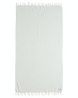 turkish cotton beach towel in mint