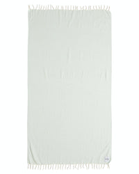 turkish cotton beach towel in mint