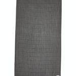 Ozoola Turkish beach towel in charcoal stonewash full