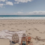 full sand-free family beach blanket