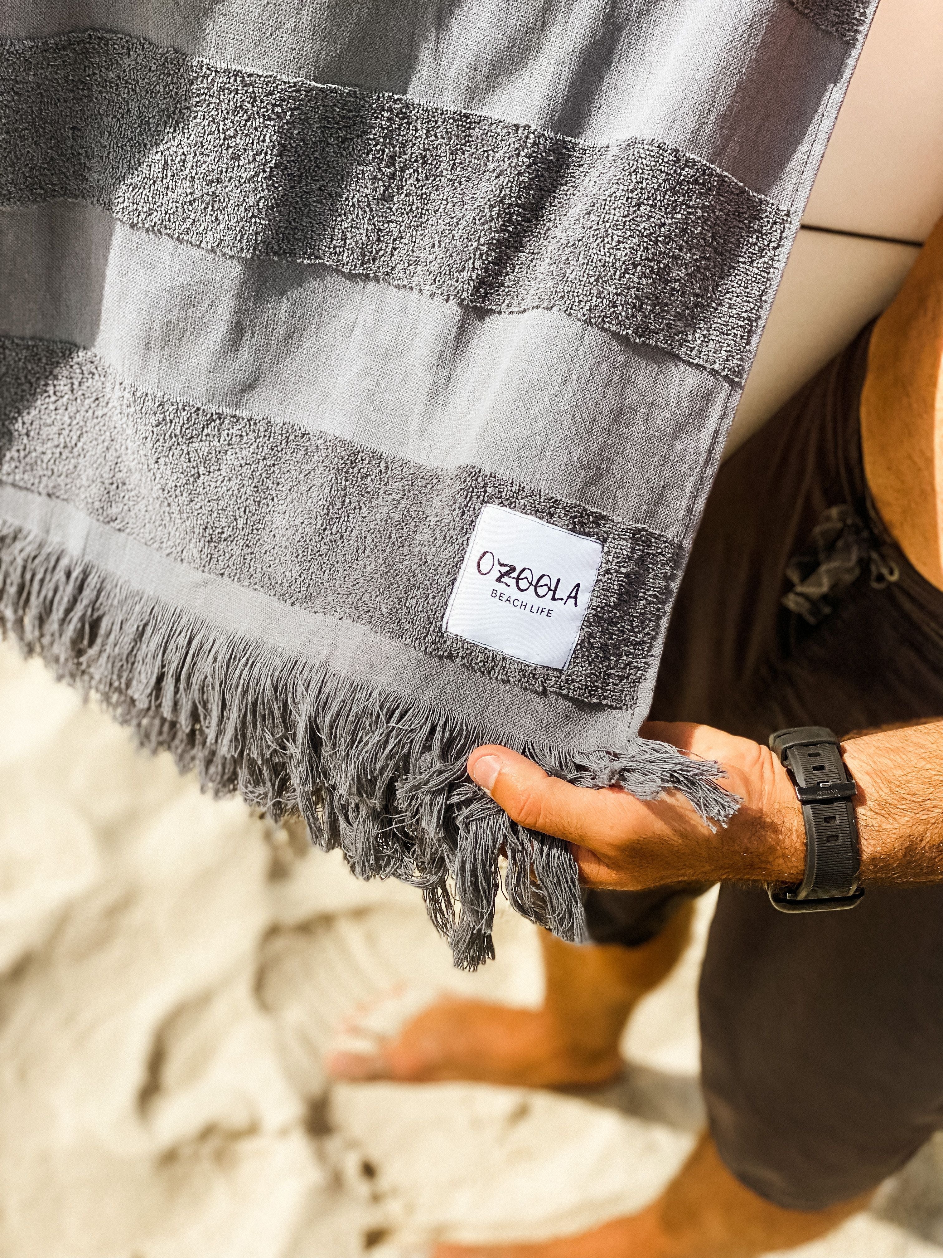 Pool To Beach Towel- Rocky