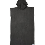 Surf Poncho - Charcoal